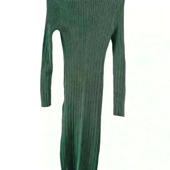 Olive + Oak Dress Women's Size Large Ribbed - Picture 4 of 7